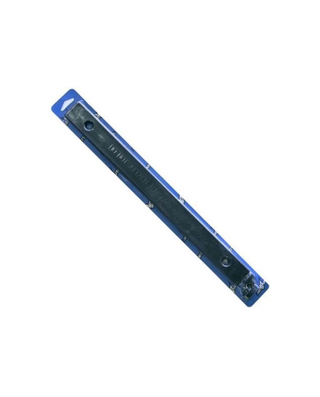 Blue combo bar for waterskis on a white background