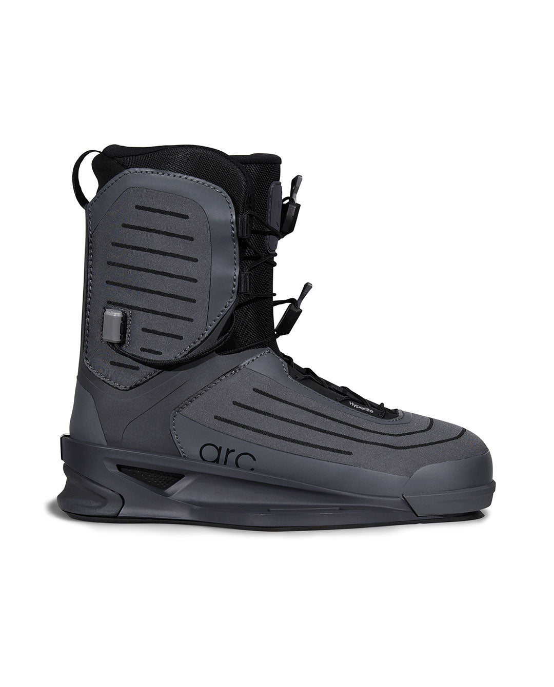 Gray Hyperlite boot with 'arc' branding on a white background