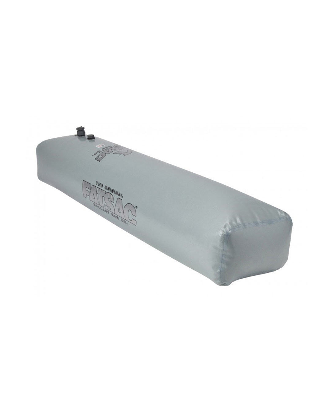 Water fillable weight bag with visible 'Fatsac' branding on a white background